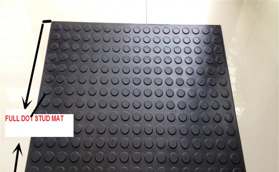 Coin/Studded Rubber Mat - polytechindustry