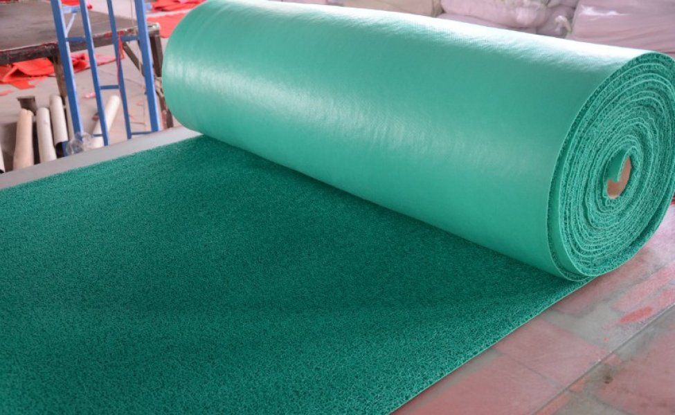 Custom PVC Silk Spray Foam Backing Coil Cushion Flooring Mat,PVC Silk Spray  Foam Backing Coil Cushion Flooring Mat Manufacturers