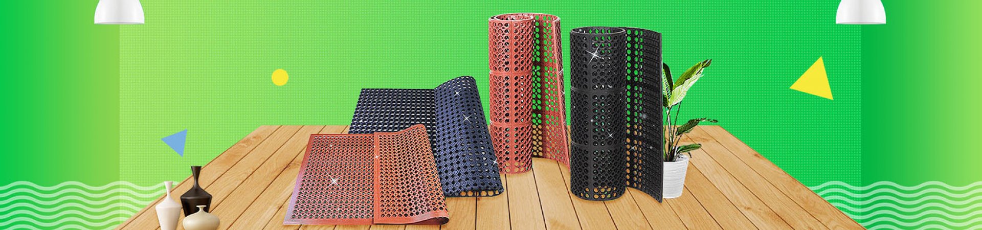 Coin/Studded Rubber Mat - polytechindustry