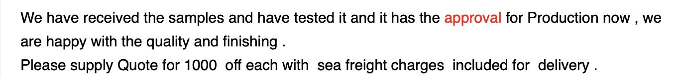 customer feedback